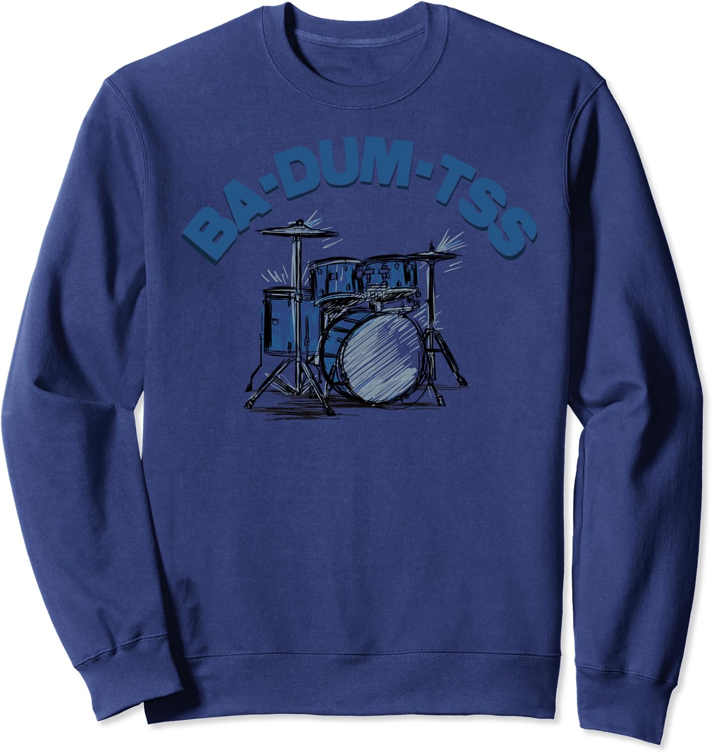 Drum Kit Drummer Percussion Music Player Sweatshirt Amazon.co.uk Musical Instruments & DJ